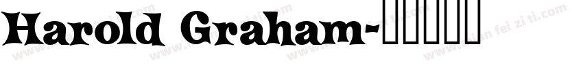 Harold Graham字体转换